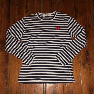 Commes des Garcons striped long sleeve